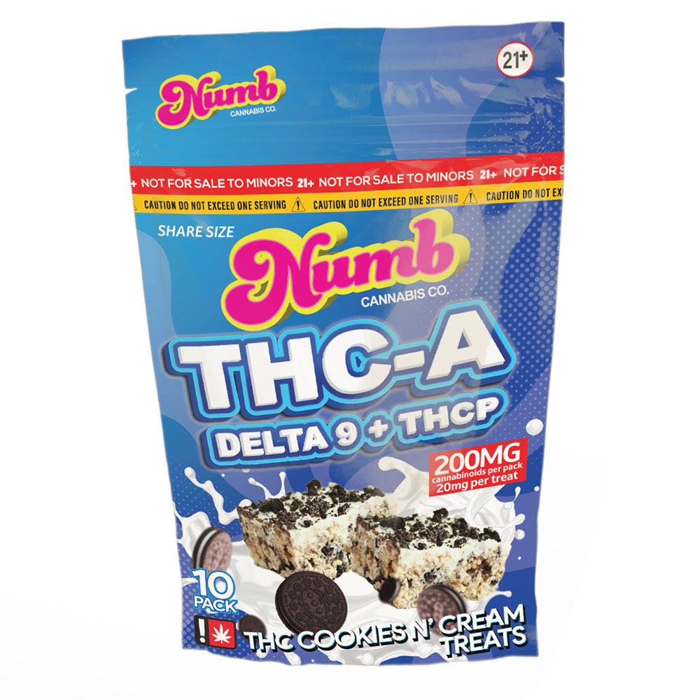 THC-A + Delta 9 + THCP Cookies N’Cream Treats