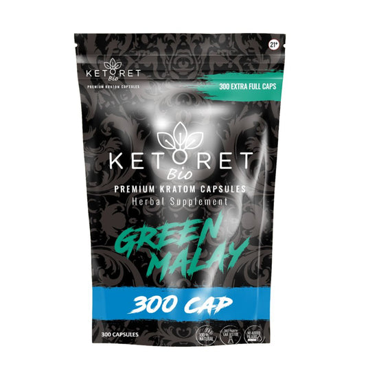 Ketoret Bio - Green Malay Kratom Capsules