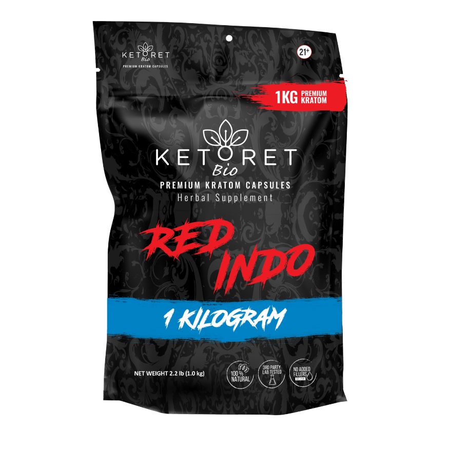 Ketoret Bio - Red Indo Kratom Powder