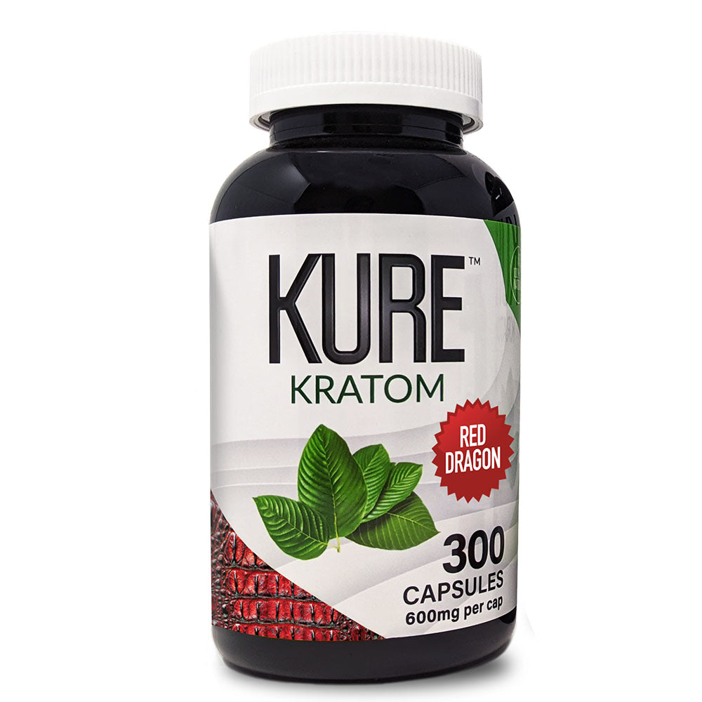 Kure Kratom - Red Dragon Capsules