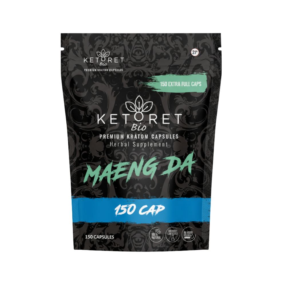 Ketoret Bio - Green Maeng Da Kratom Capsules