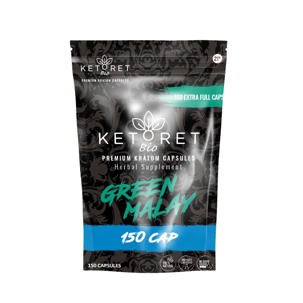 Ketoret Bio - Green Malay Kratom Capsules