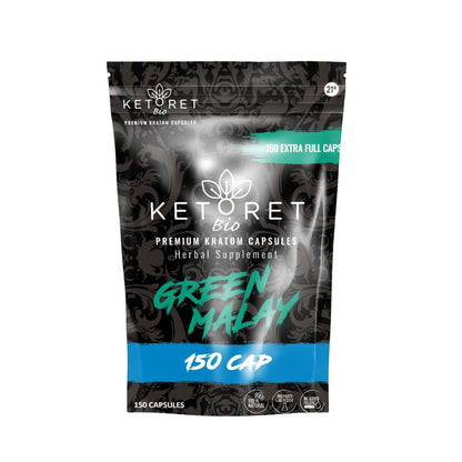 Ketoret Bio - Green Malay Kratom Capsules