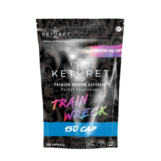 Ketoret Bio - Trainwreck Kratom Capsules
