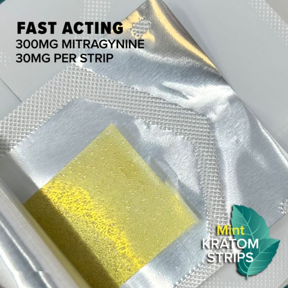 K-Strips l Kratom Extract 80% MIT Strips
